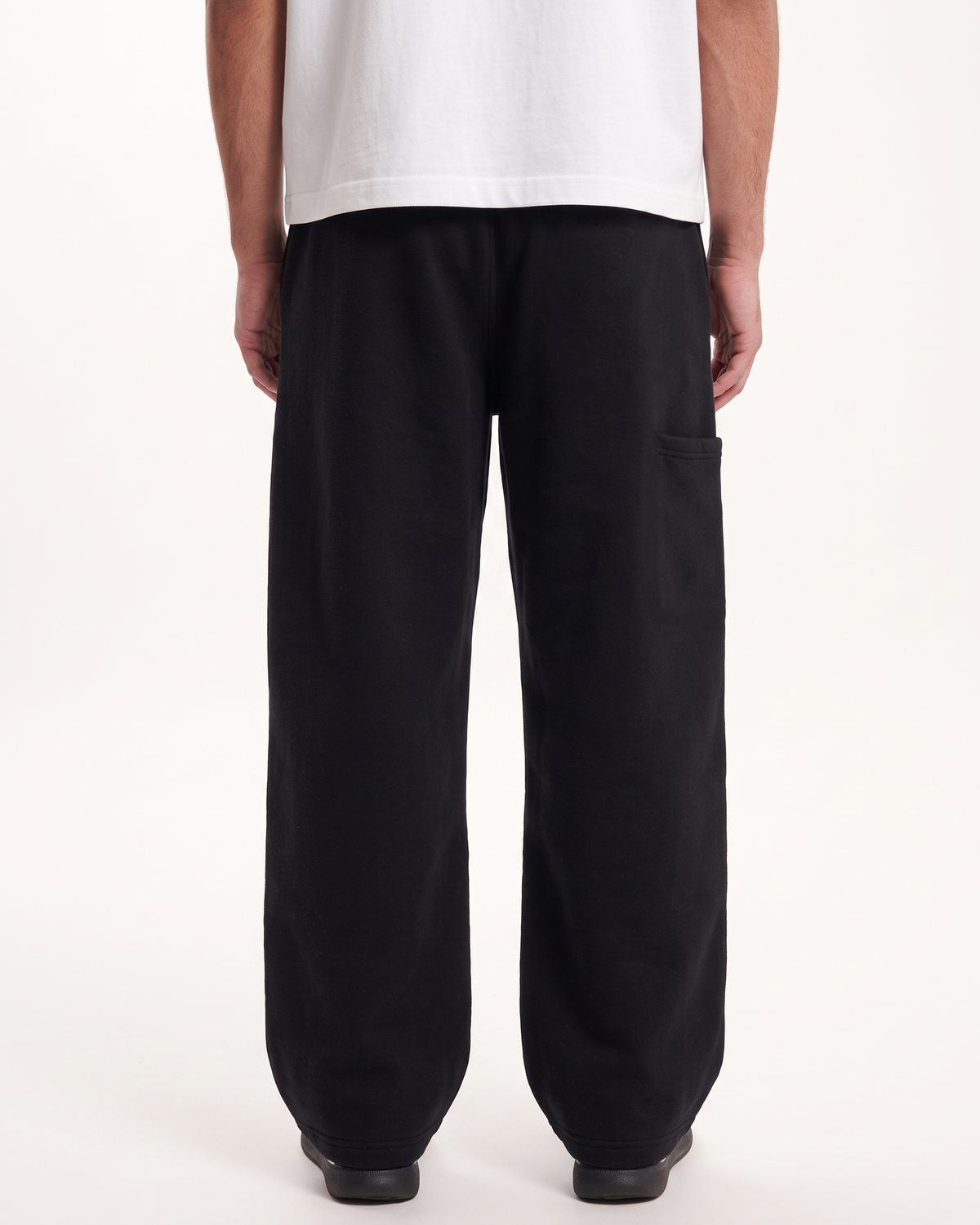 Black Baggy Fit Jogger | 360 GSM Cotton Baggy Sweatpants